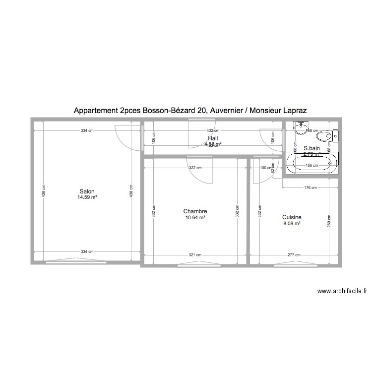 Bosson 20 Lapraz. Plan de 0 pièce et 0 m2