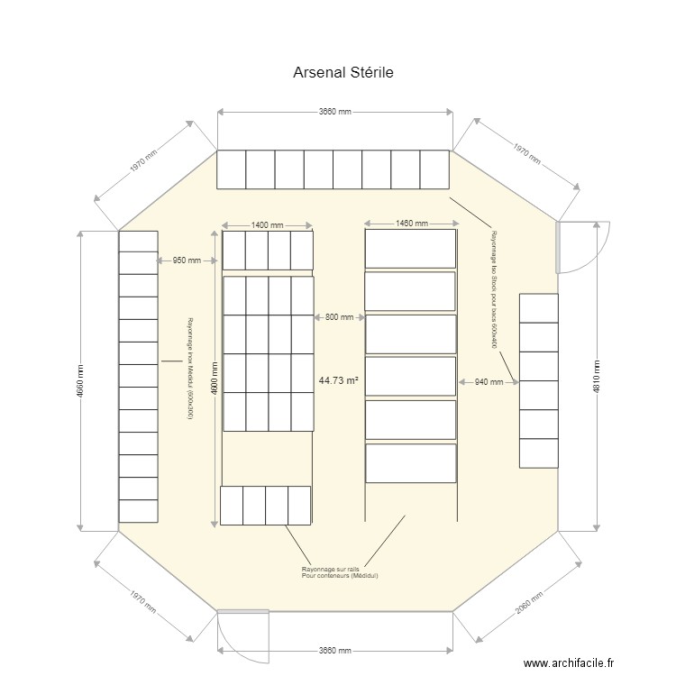 Hop Mont St Martin Arsenal. Plan de 0 pièce et 0 m2