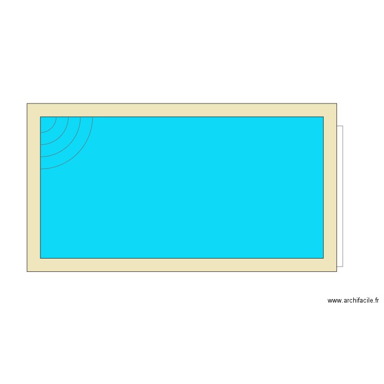 piscine st montan. Plan de 0 pièce et 0 m2