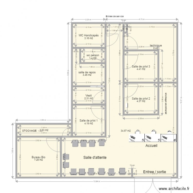 labo  nouveau boissy SS  TREMIT  2. Plan de 0 pièce et 0 m2