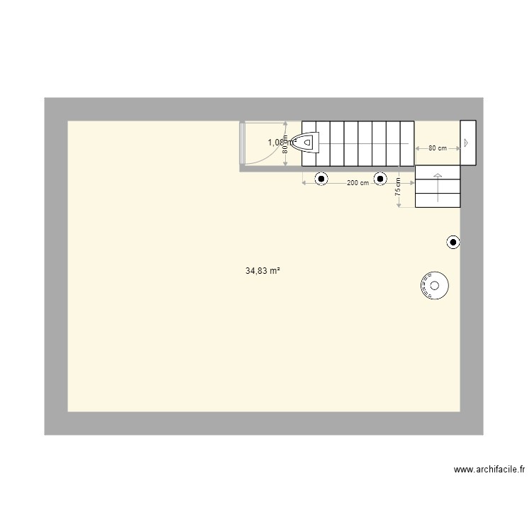 Maison Fareins Extension B N0 Base . Plan de 0 pièce et 0 m2
