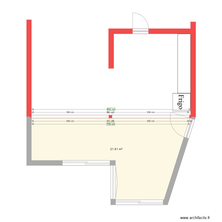 tordeur. Plan de 0 pièce et 0 m2