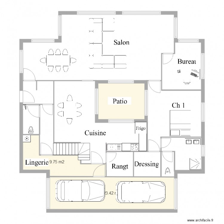 Maison Christian Marie essai 5. Plan de 0 pièce et 0 m2