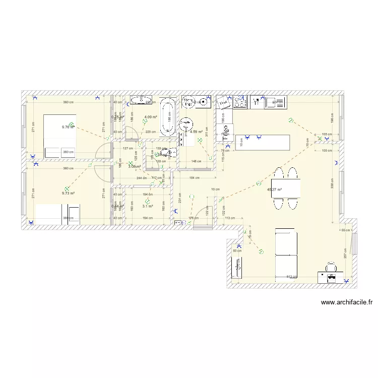 Beauchet. Plan de Beauchet. Plan de