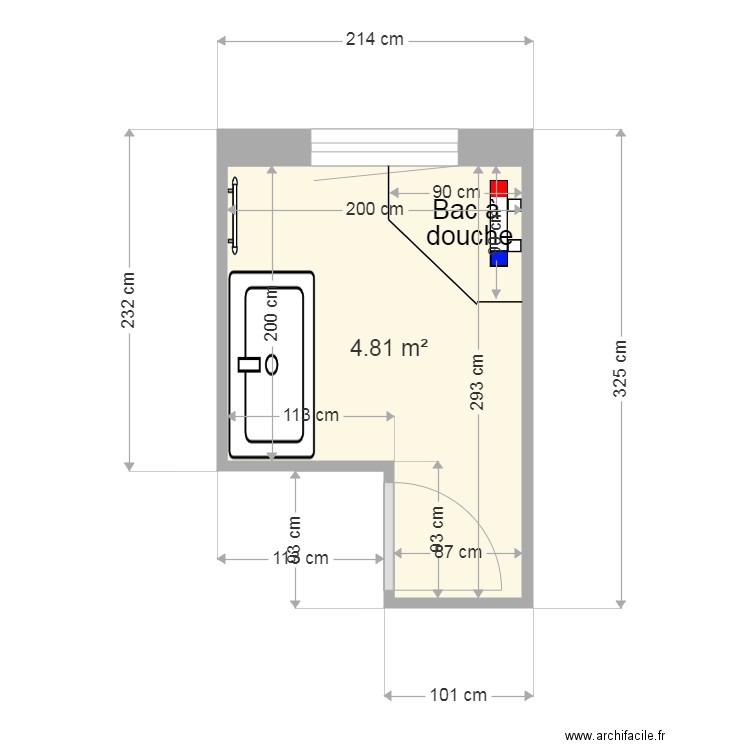 VERY Mably  avant travaux. Plan de 0 pièce et 0 m2