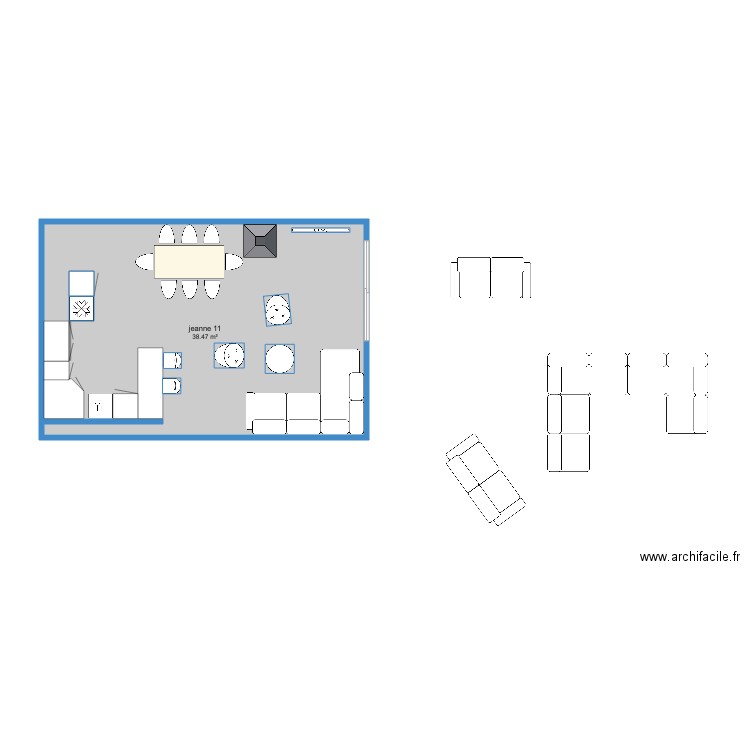 Jeanne 11. Plan de 0 pièce et 0 m2