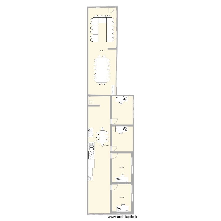 orange pla. Plan de 0 pièce et 0 m2