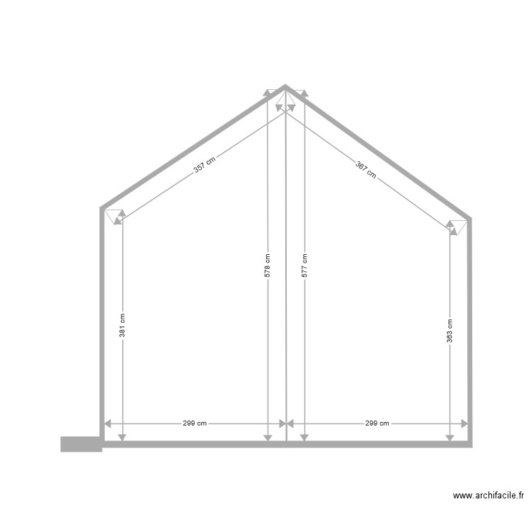 élévation SJA 1 . Plan de 0 pièce et 0 m2