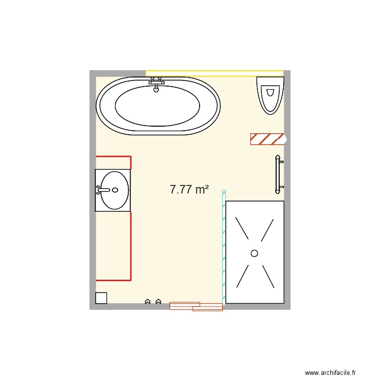 slbh. Plan de 0 pièce et 0 m2