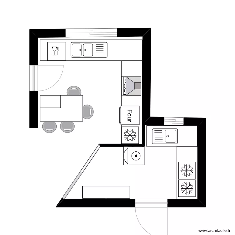 maison jlb. Plan de 