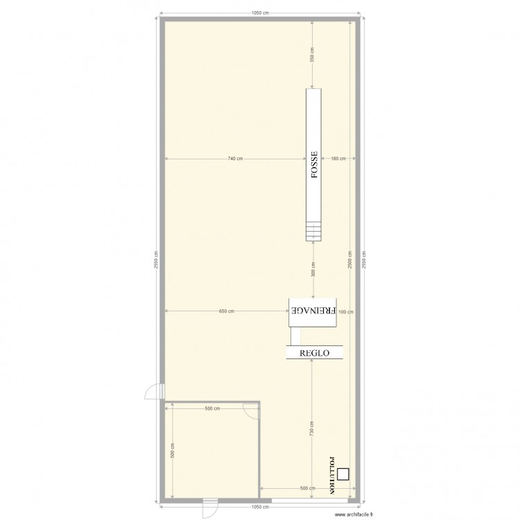 Pachottes. Plan de 0 pièce et 0 m2