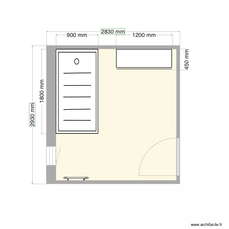 petit. Plan de petit. Plan de