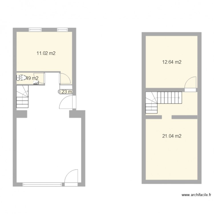 boutique 117 ok. Plan de 0 pièce et 0 m2