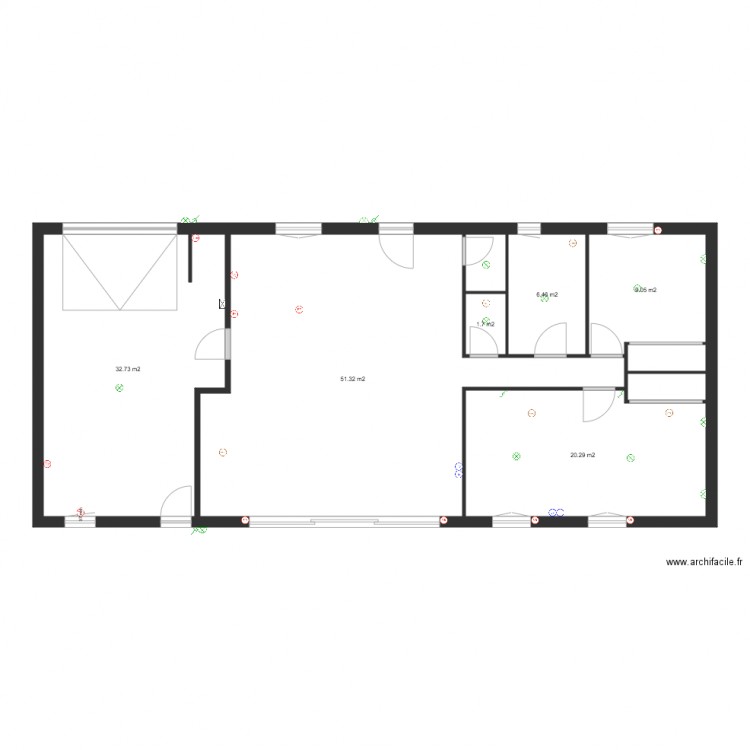 Habitation Ver05 Elec1. Plan de 0 pièce et 0 m2