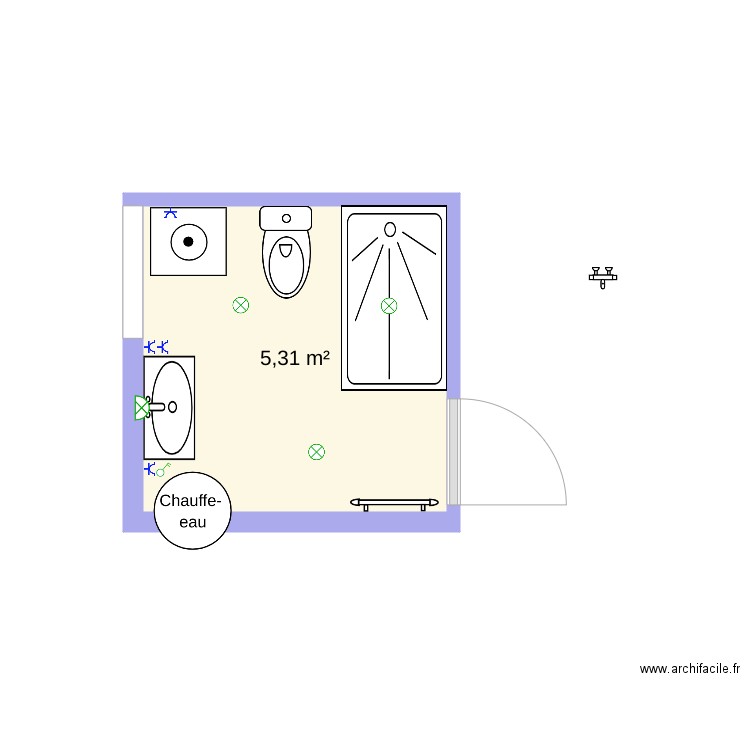 Chantier Hélène. Plan de 0 pièce et 0 m2