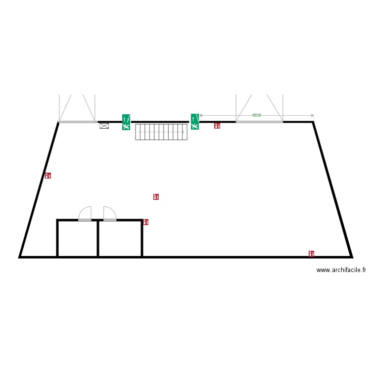 PLAN LOCAUX AMIANTE. Plan de 0 pièce et 0 m2