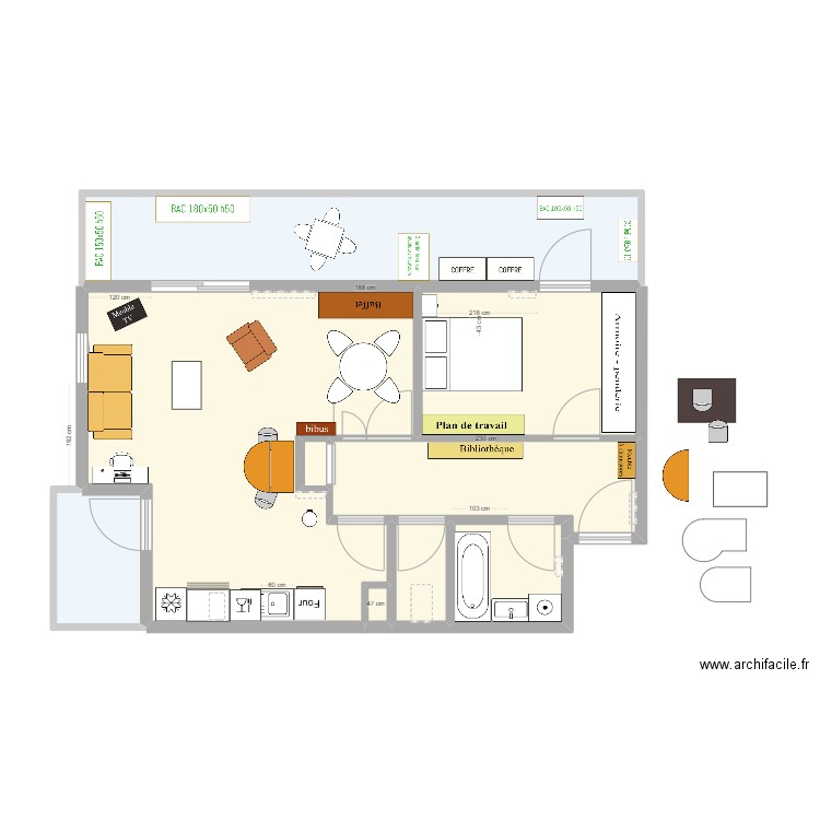 manouV2. Plan de 9 pièces et 76 m2