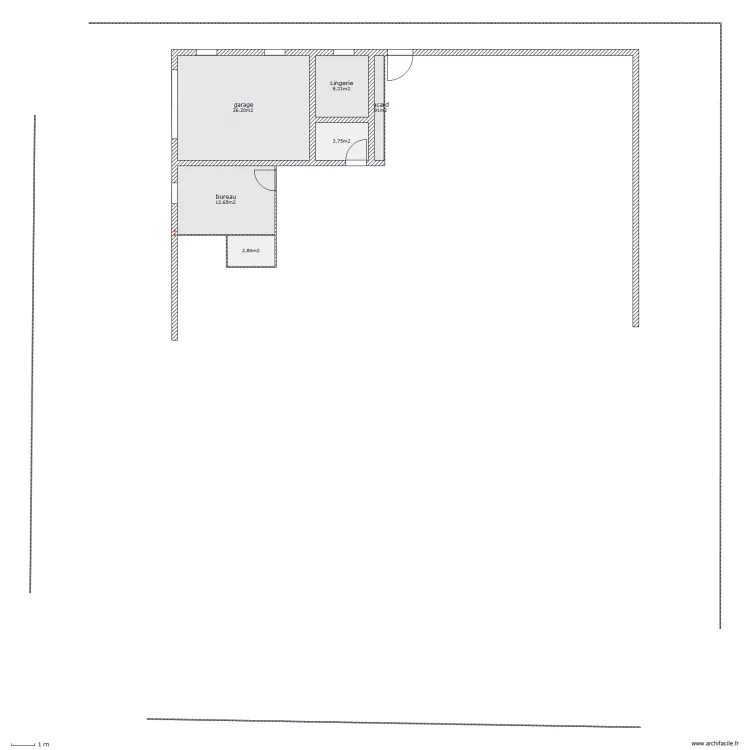 PROJET MAISON U RDC. Plan de PROJET MAISON U RDC. Plan de