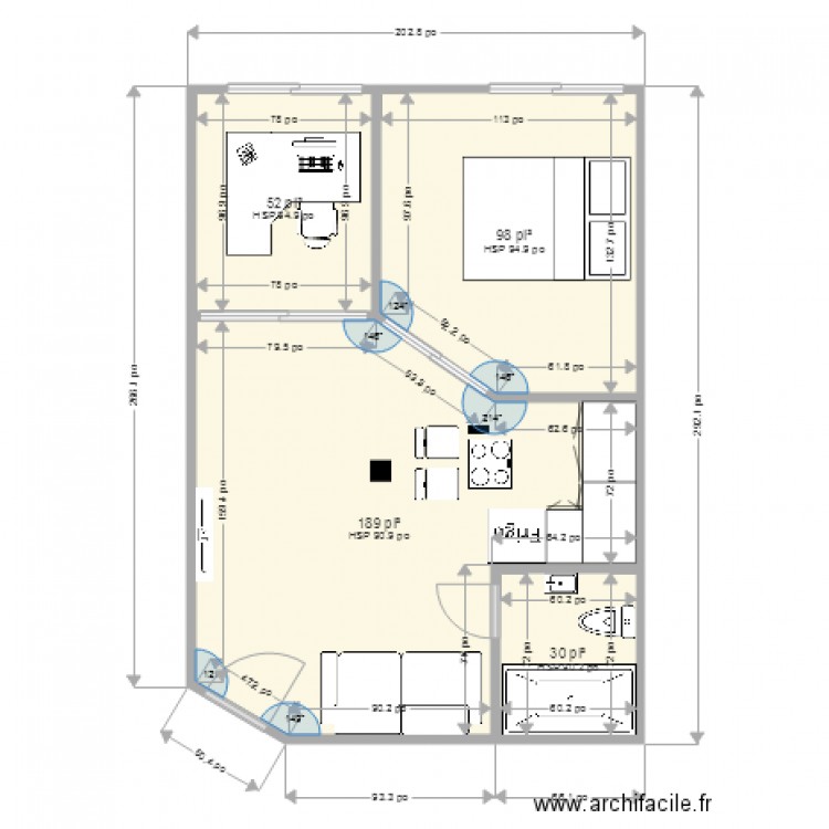 Appartement 04  Modifier. Plan de 0 pièce et 0 m2