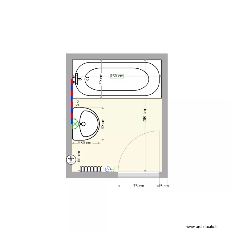 MASSON Maria existant. Plan de 