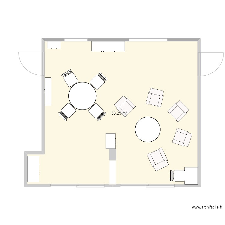 séjour. Plan de 0 pièce et 0 m2