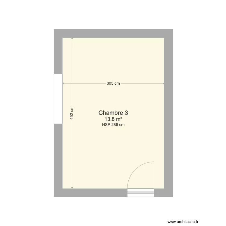 Chambre 3 Thomas et Maud. Plan de Chambre 3 Thomas et Maud. Plan de