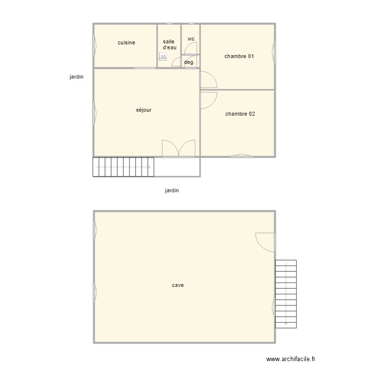 lenoir. Plan de 0 pièce et 0 m2