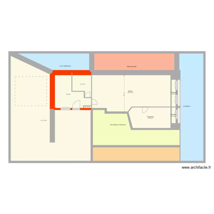 thimoth&eacute;. Plan de 0 pièce et 0 m2