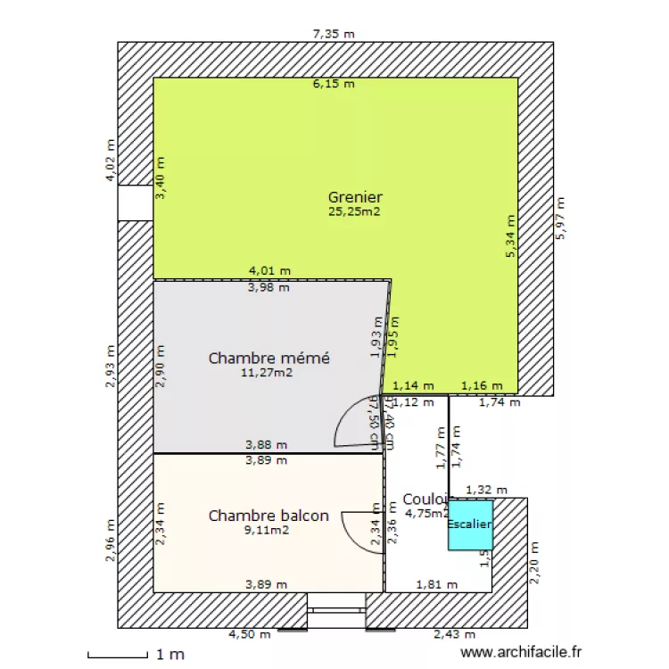 Forge-Grenier. Plan de Forge-Grenier. Plan de