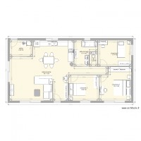 maison bois 90m2 plein pied