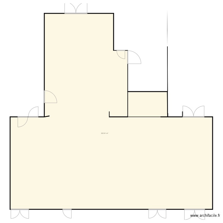 salle. Plan de 0 pièce et 0 m2