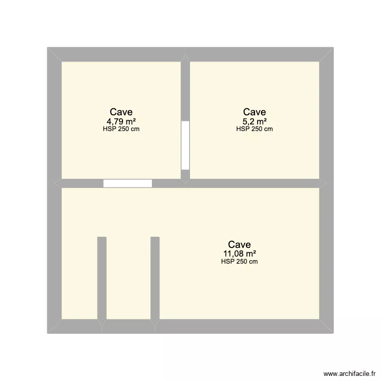 Cave. Plan de Cave. Plan de