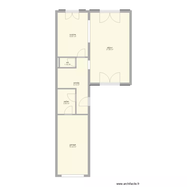 Iduski eder 1 RDC. Plan de 