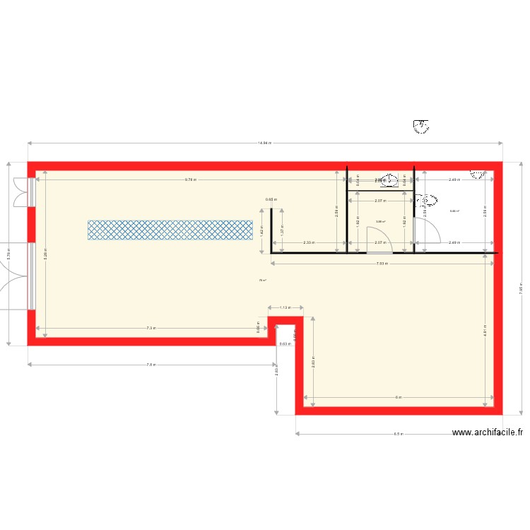 PMU  AGEN. Plan de 0 pièce et 0 m2