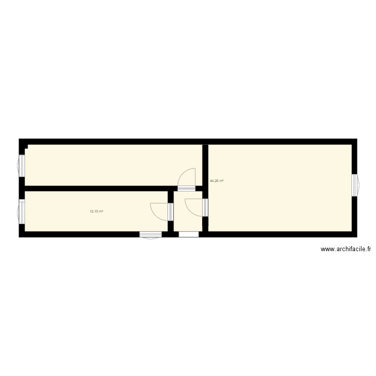 appart 2. Plan de 0 pièce et 0 m2