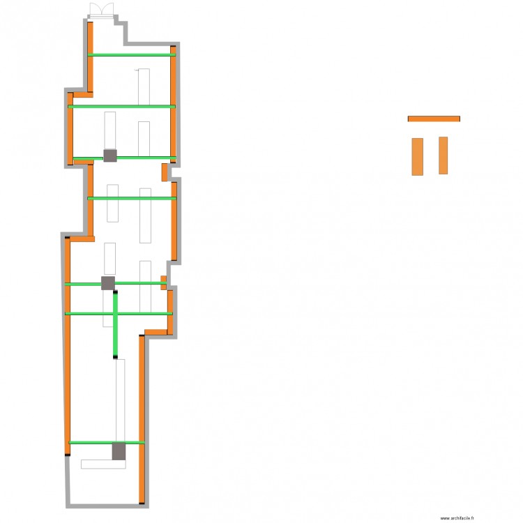 vacher v1. Plan de 0 pièce et 0 m2