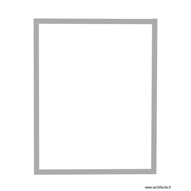 Potager Al&eacute;ria. Plan de 