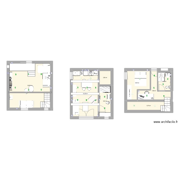 home. Plan de 0 pièce et 0 m2