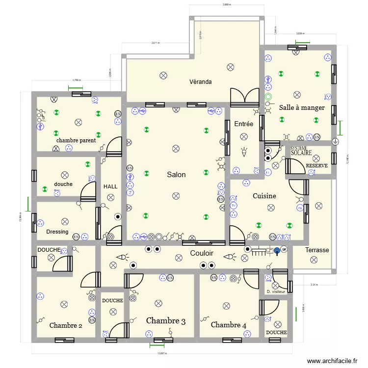 PLAN ANICET. Plan de 19 et 200 m² PLAN ANICET. Plan de 19 et 200 m²