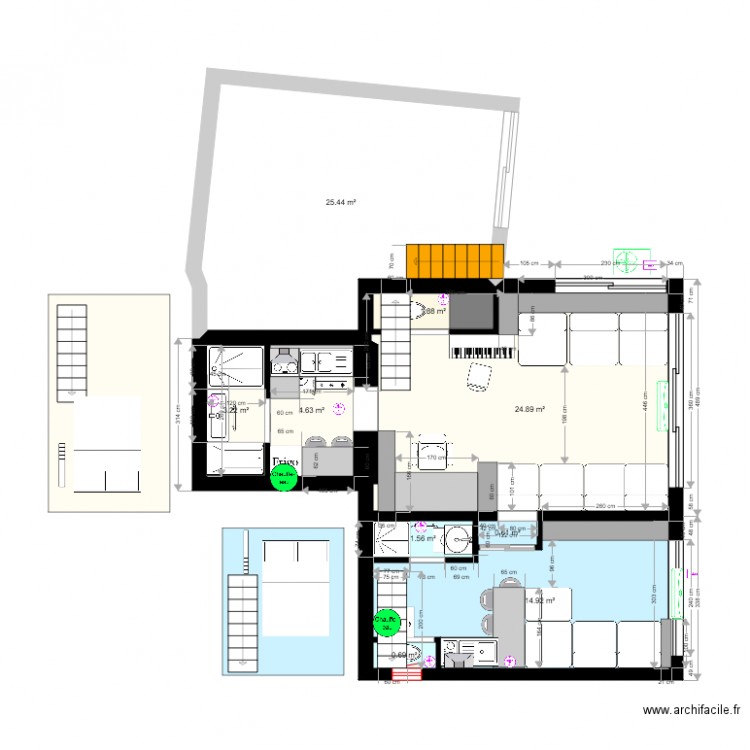 trychauffagesdb. Plan de 0 pièce et 0 m2