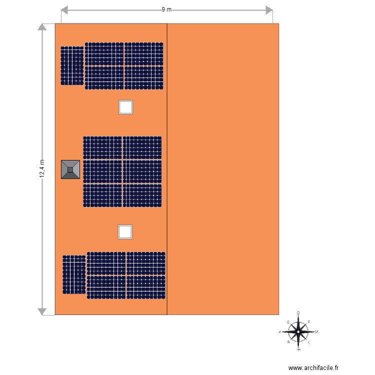 BURT. Plan de 0 pièce et 0 m2