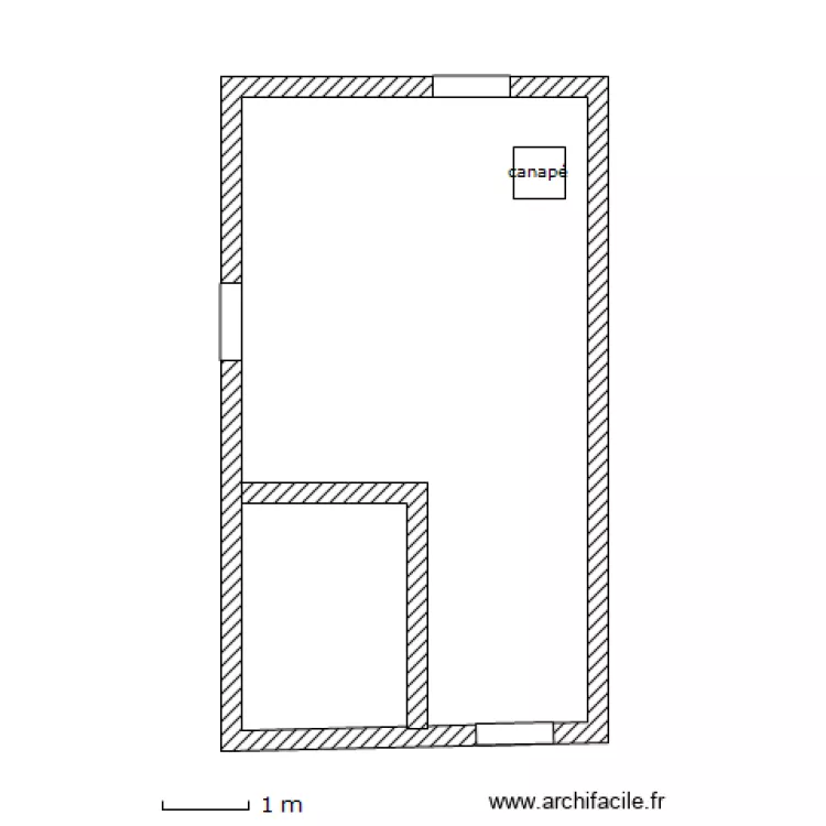 Projet studio. Plan de 