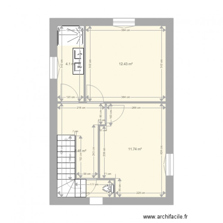 Laeticia. Plan de 0 pièce et 0 m2