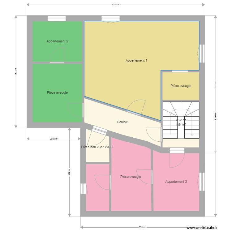 MAS murailles pro actif St Bonnet. Plan de 0 pièce et 0 m2