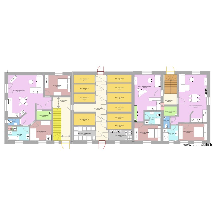 PROJET 30 05. Plan de 0 pièce et 0 m2