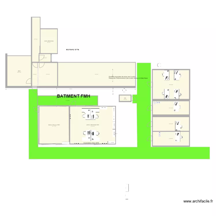 bureau fmh archives. Plan de bureau fmh archives. Plan de