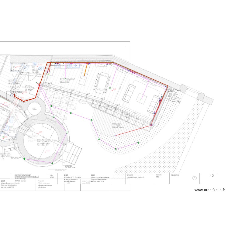 pavillon 2. Plan de 0 pièce et 0 m2