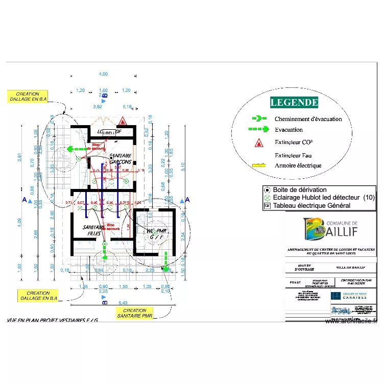 Bat E2 CDL.. Plan de 