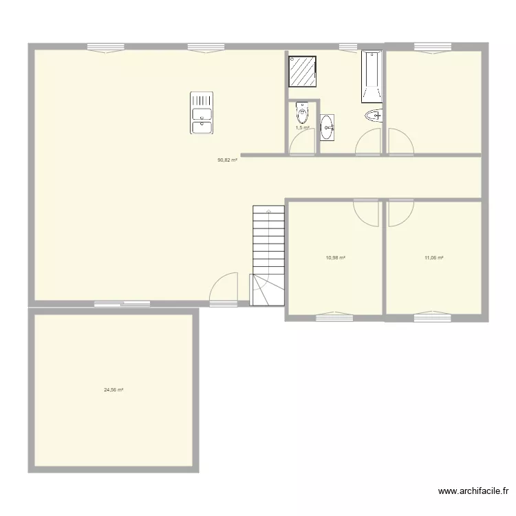 MAISON Roger et Maryline. Plan de MAISON Roger et Maryline. Plan de