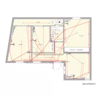 Maison Knaies plan electrique